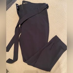 Navy Tapered Trouser, Size 14, LOFT